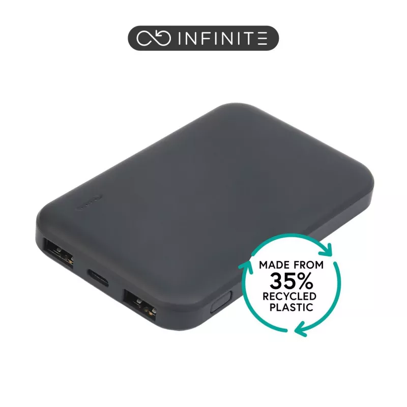 eSTUFF ES641040 išorinė baterija ličio polimero (LiPo) 5000 mAh juoda
