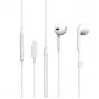 eSTUFF į ausis įdedamos ausinės, skirtos „Apple“ įrenginiams, laidinės, skambučiams / muzikai, 90 g, ausinės, baltos