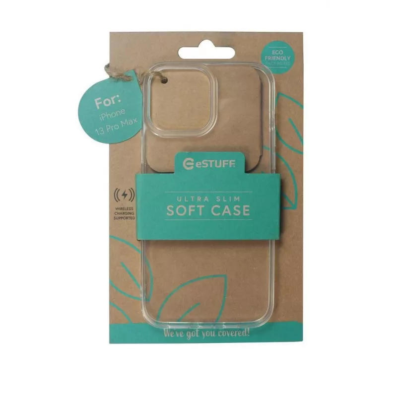 eSTUFF ES67100004 mobiliojo telefono dėklas 17 cm (6,7 col.) Dangtelis Skaidrus