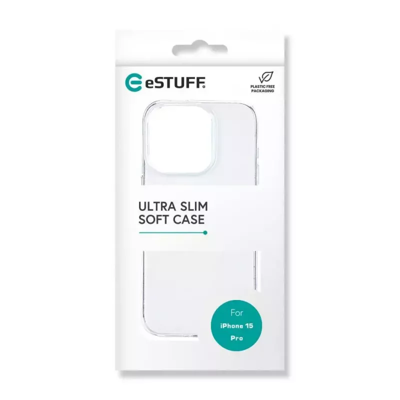 eSTUFF ES67100027 mobiliojo telefono dėklas 15,5 cm (6,1 col.) Užvalkalas Skaidrus
