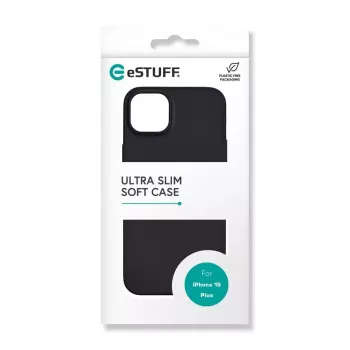 eSTUFF ES67101026 mobiliojo telefono dėklas 17 cm (6,7 col.) Apsauginis Užvalkalas Juodas
