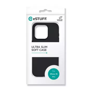 eSTUFF ES67101027 mobiliojo telefono dėklas 15,5 cm (6,1 col.) Dėklas Juodas