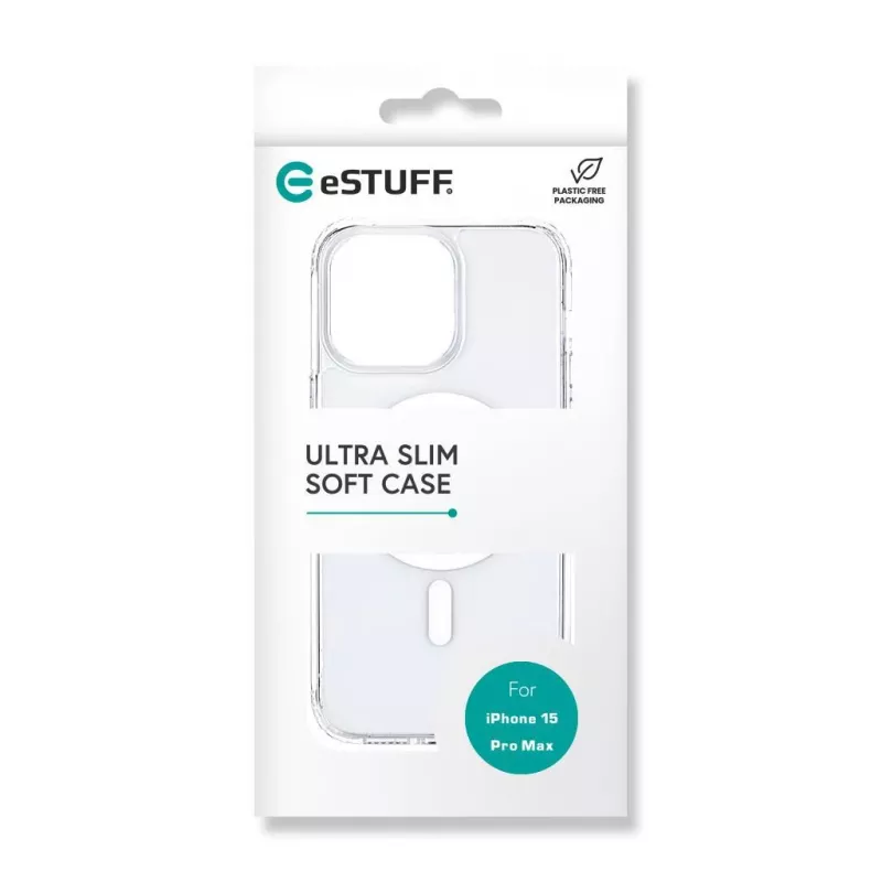 eSTUFF ES67140028 mobiliojo telefono dėklas 17 cm (6,7 col.) Dangtelis Skaidrus