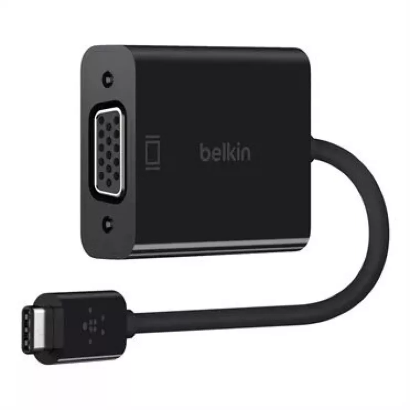 USB-C VGA adapteris Belkin F2CU037BTBLK juodas