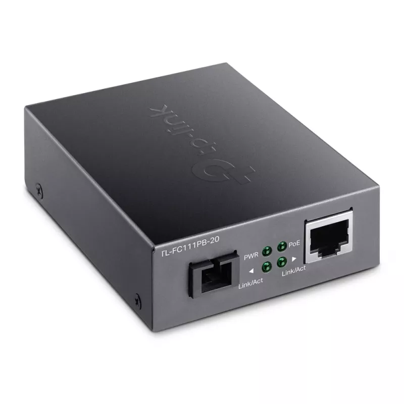 Medijos keitiklis TP-Link TL-FC111PB-20 10/100Mbps su PoE