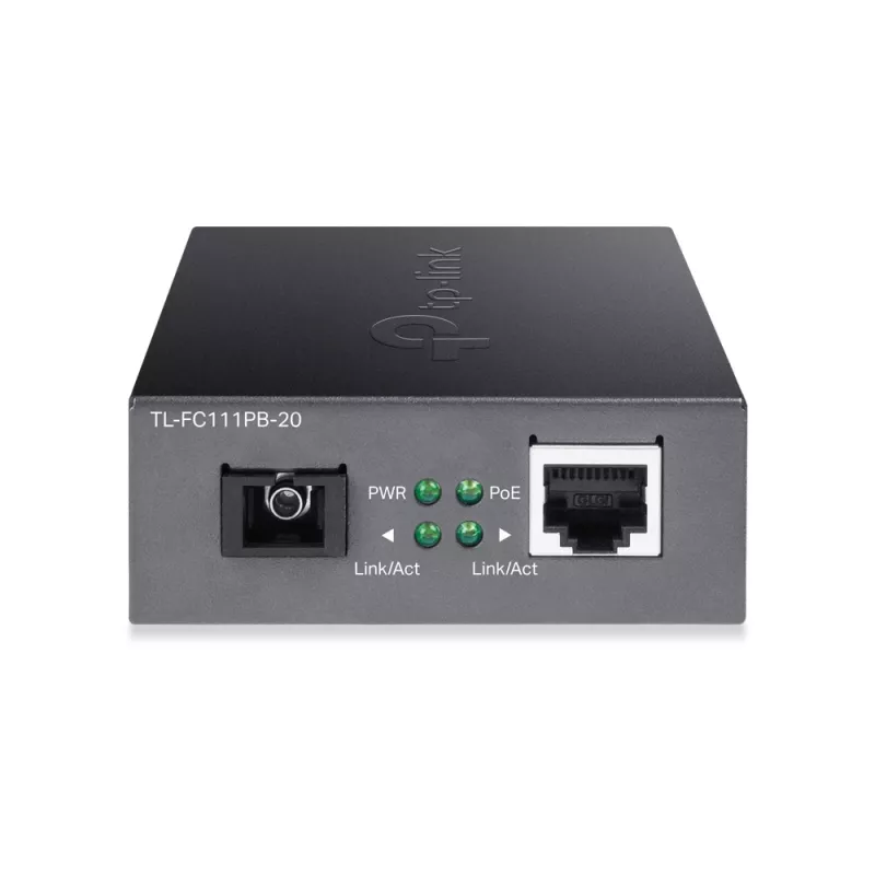 Medijos keitiklis TP-Link TL-FC111PB-20 10/100Mbps su PoE