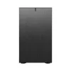 PC korpusas Fractal Design Define 7 Nano Juoda — Mini-ITX/Mini-DTX, ATX PSU, grūdintas stiklas, 205×399×361 mm