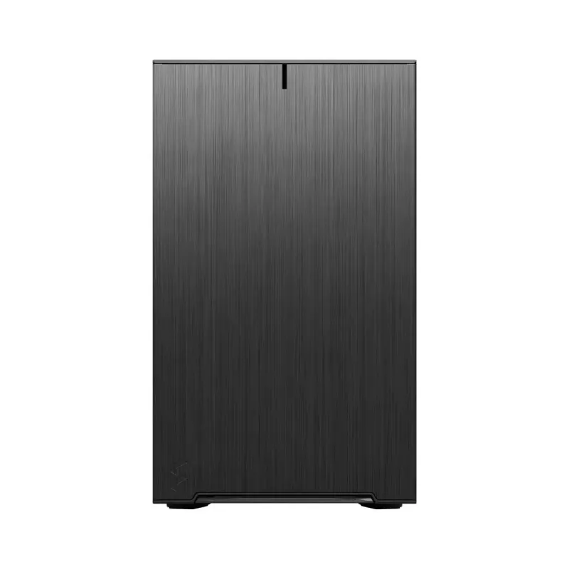 PC korpusas Fractal Design Define 7 Nano Juoda — Mini-ITX/Mini-DTX, ATX PSU, grūdintas stiklas, 205×399×361 mm