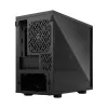 PC korpusas Fractal Design Define 7 Nano Juoda — Mini-ITX/Mini-DTX, ATX PSU, grūdintas stiklas, 205×399×361 mm