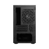 PC korpusas Fractal Design Define 7 Nano Juoda — Mini-ITX/Mini-DTX, ATX PSU, grūdintas stiklas, 205×399×361 mm