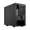 PC korpusas Fractal Design Define 7 Nano Juoda — Mini-ITX/Mini-DTX, ATX PSU, grūdintas stiklas, 205×399×361 mm