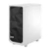 PC korpusas (tower) Fractal Design Meshify 2 Compact — baltas, palaiko ATX maitinimo blokus, 2×140 mm priekyje, 1×120 mm gale, 2,5 col./3,5 col. diskai, 210×424×475 mm