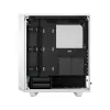 PC korpusas Fractal Design Meshify 2 Compact RGB baltas — ATX/microATX/Mini-ITX, palaiko 3x120 mm priekyje + 1x120 mm gale, 2,5 colio/3,5 colio diskai