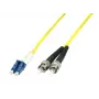 Microconnect FIB411002 InfiniBand / šviesolaidinis kabelis 2 m LC ST geltonas