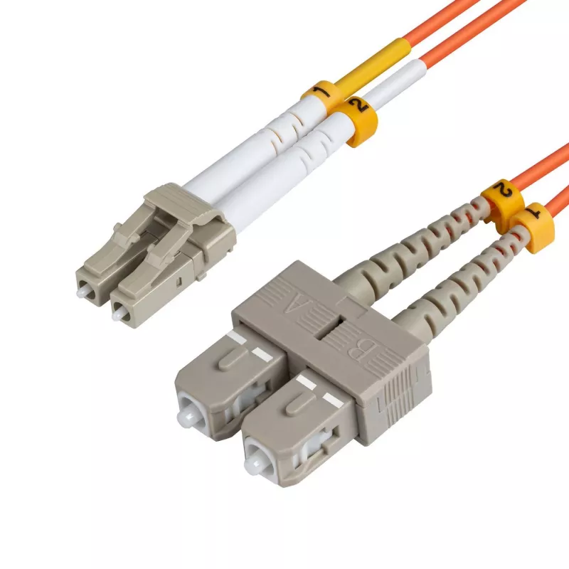 Microconnect FIB422002-2 InfiniBand/šviesolaidinis kabelis 2 m LC SC Oranžinis