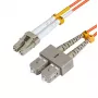 Microconnect FIB422002-2 InfiniBand/šviesolaidinis kabelis 2 m LC SC Oranžinis
