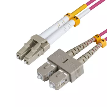 Microconnect FIB422002P InfiniBand / šviesolaidinis kabelis 2 m LC SC Violetinė