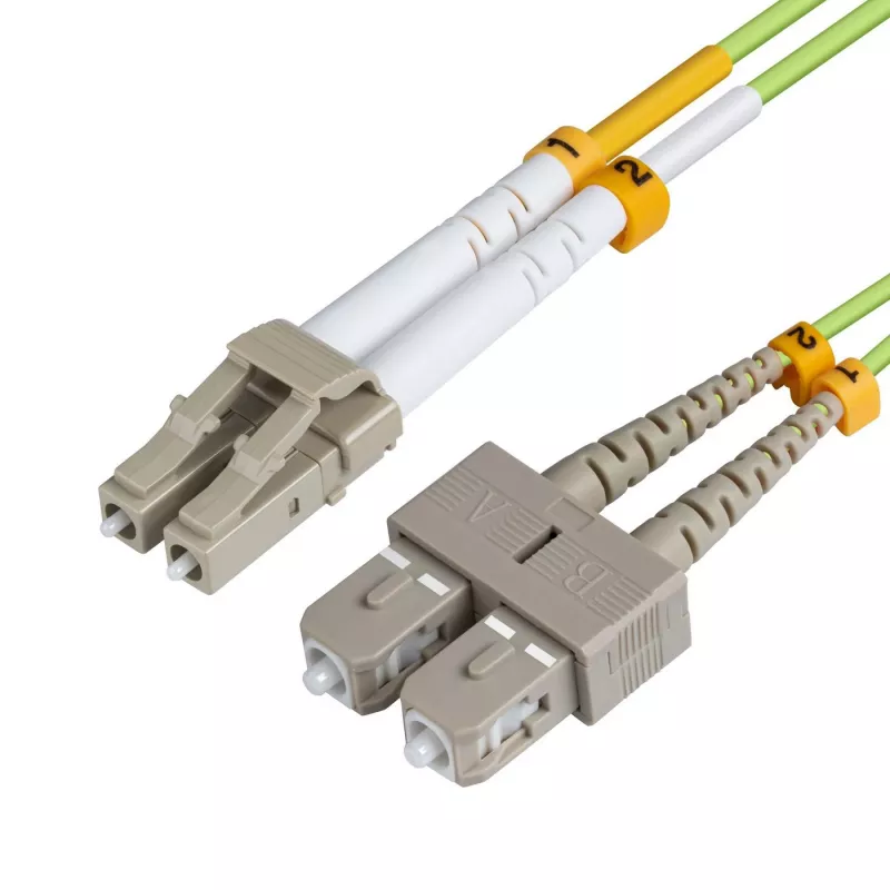 „Microconnect FIB561005“ „InfiniBand“/šviesolaidinis kabelis 5 m LC SC žalias