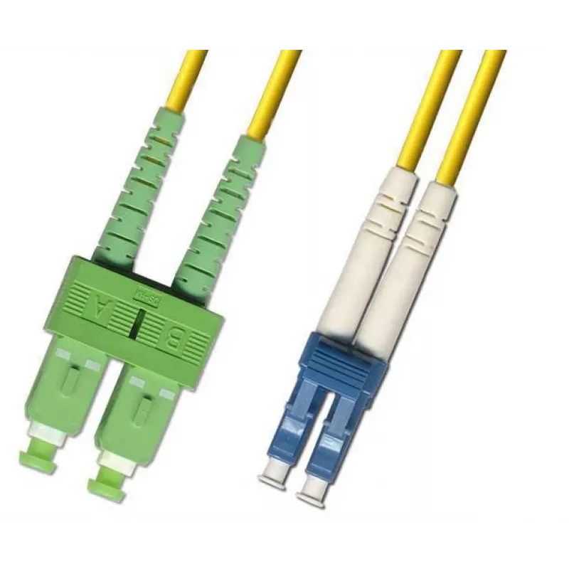 Microconnect FIB8410005 InfiniBand / šviesolaidinis kabelis 0,5 m SC LC geltonas