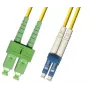 „Microconnect FIB841002“ InfiniBand / šviesolaidinis kabelis 2 m SC LC geltonas