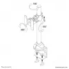 Neomounts FPMA-D965 Monitoriaus laikiklis 25,4–76,2 cm (10–30 colių)