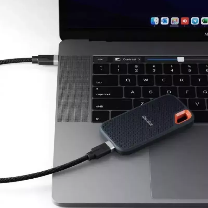 ALOGIC Fusion USB-C į USB-C 3.2 Gen 2 laidas 1m 10 Gbit/s Juoda Pilka