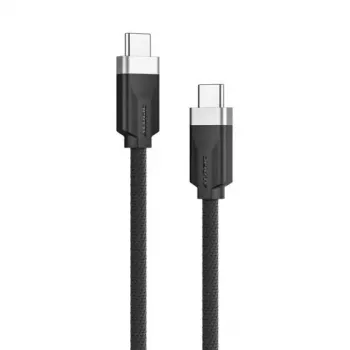 ALOGIC Fusion USB-C į USB-C 3.2 Gen 2 laidas 1m 10 Gbit/s Juoda Pilka