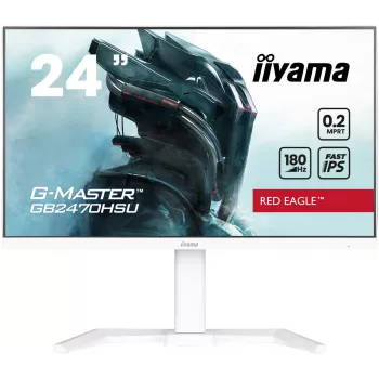 iiyama G-MASTER GB2470HSU-W6 kompiuterio monitorius 60,5 cm (23,8 col.) 1920 x 1080 pikselių Full HD LED Baltas