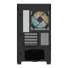 GIGABYTE C201 PANORAMIC kompiuterio korpusas – Mid Tower, m-ATX, 360 mm radiatorių palaikymas, 3 iš anksto sumontuoti ventiliatoriai, USB 3.0, RGB Fusion palaikymas