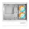 GIGABYTE C201 PANORAMIC ICE PC korpusas – Mid Tower, m-ATX, 360 mm radiatoriaus palaikymas, 3 iš anksto sumontuoti ventiliatoriai, USB 3.0, RGB Fusion palaikymas