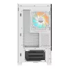 GIGABYTE C201 PANORAMIC ICE PC korpusas – Mid Tower, m-ATX, 360 mm radiatoriaus palaikymas, 3 iš anksto sumontuoti ventiliatoriai, USB 3.0, RGB Fusion palaikymas