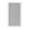 GIGABYTE C201 PANORAMIC ICE PC korpusas – Mid Tower, m-ATX, 360 mm radiatoriaus palaikymas, 3 iš anksto sumontuoti ventiliatoriai, USB 3.0, RGB Fusion palaikymas