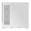 GIGABYTE C201 PANORAMIC ICE PC korpusas – Mid Tower, m-ATX, 360 mm radiatoriaus palaikymas, 3 iš anksto sumontuoti ventiliatoriai, USB 3.0, RGB Fusion palaikymas