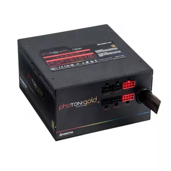 Chieftec Photon GOLD maitinimo blokas 750 W 20+4 kontaktų ATX PS/2 Juodas