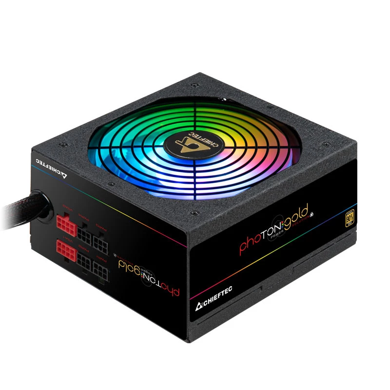 Chieftec Photon GOLD maitinimo blokas 750 W 20+4 kontaktų ATX PS/2 Juodas