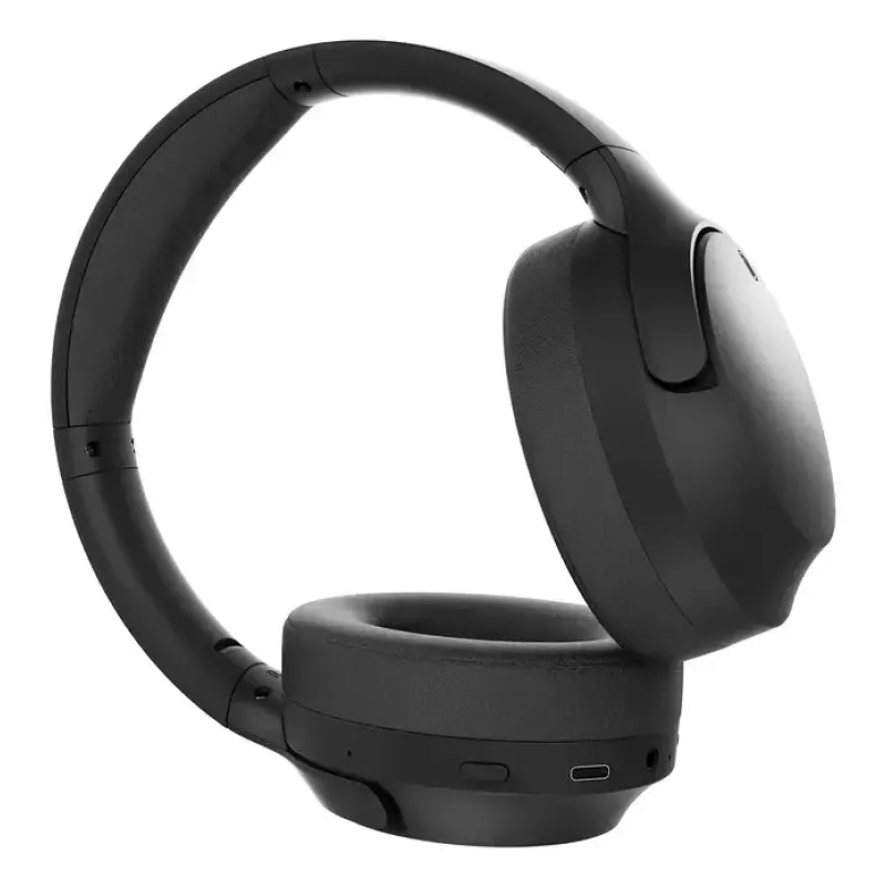 Ausinės GEMBIRD BHP-ANC-01 — supraauralinės, laidinės ir Bluetooth, 20–20000 Hz, 0,8 m laidas, 168 g, juodos