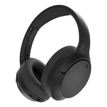 Ausinės GEMBIRD BHP-ANC-01 — supraauralinės, laidinės ir Bluetooth, 20–20000 Hz, 0,8 m laidas, 168 g, juodos
