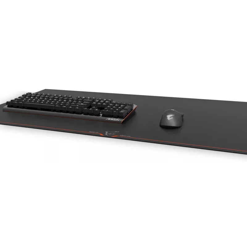 GIGABYTE AMP900 žaidimų pelės kilimėlis juodas, oranžinis