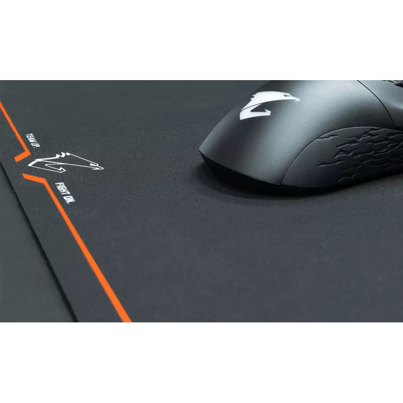 GIGABYTE AMP900 žaidimų pelės kilimėlis juodas, oranžinis