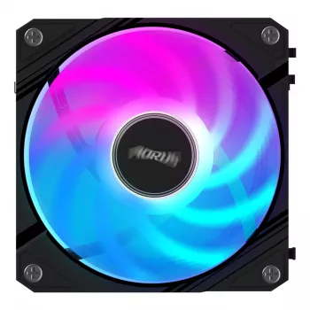 Viskas viename skysčio aušintuvas GIGABYTE AORUS EZ CHAIN FAN 120 12 cm juodas