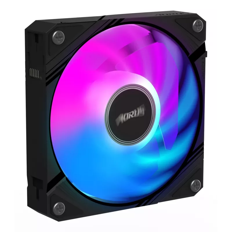 Viskas viename skysčio aušintuvas GIGABYTE AORUS EZ CHAIN FAN 120 12 cm juodas