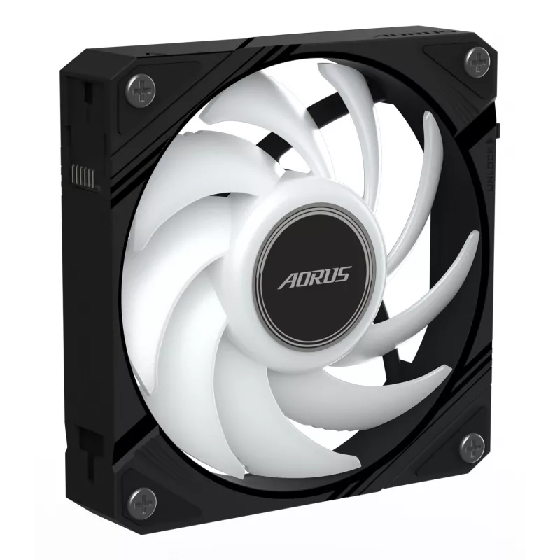 Viskas viename skysčio aušintuvas GIGABYTE AORUS EZ CHAIN FAN 120 12 cm juodas