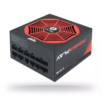 Chieftec PowerPlay maitinimo blokas 1050 W 20+4 kontaktų ATX PS/2 Juoda, Raudona