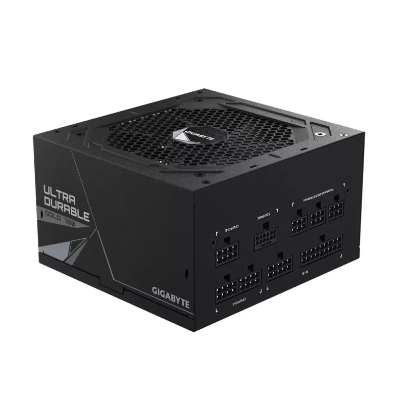 GIGABYTE UD750GM PG5 maitinimo blokas 750 W 20+4 kontaktų ATX ATX juodas