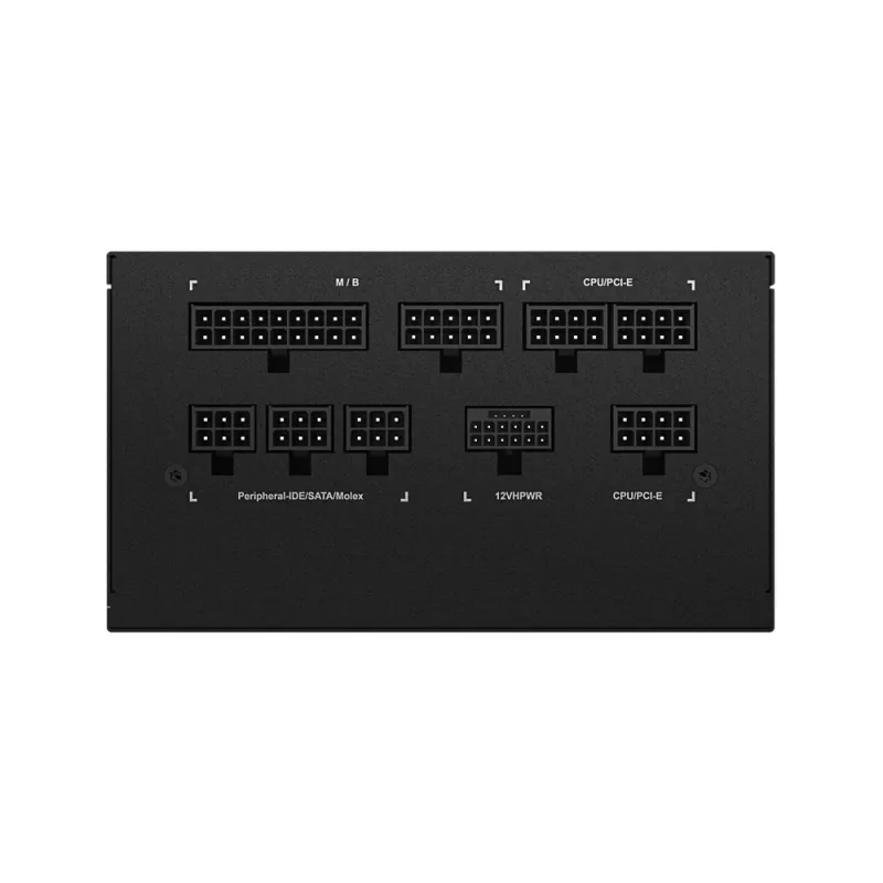 GIGABYTE UD750GM PG5 maitinimo blokas 750 W 20+4 kontaktų ATX ATX juodas