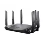 MSI RadiX AX6600 WiFi 6 Tri-Band belaidis maršrutizatorius Gigabit Ethernet Tri-band (2.4 GHz / 5 GHz / 5 GHz) Juoda