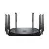 MSI RadiX AX6600 WiFi 6 Tri-Band belaidis maršrutizatorius Gigabit Ethernet Tri-band (2.4 GHz / 5 GHz / 5 GHz) Juoda