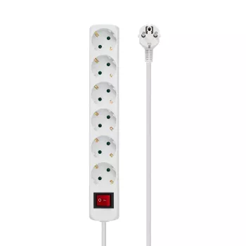 Microconnect GRU00610W maitinimo ilgintuvas 10 m 6 kintamosios srovės lizdai (-ų) Vidaus Balta