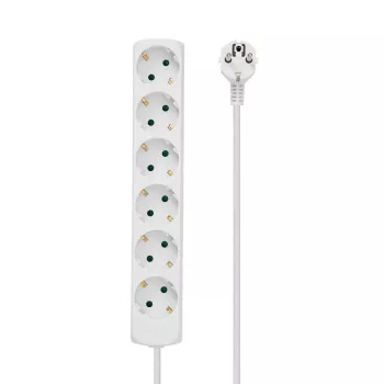 Microconnect GRU00615W maitinimo ilgintuvas 1,5 m 6 kintamosios srovės lizdai (-ų) Balta