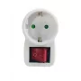 Microconnect GRUTIMER2 apsauga nuo viršįtampių balta 1 kintamosios srovės lizdas (-ai) 230 V